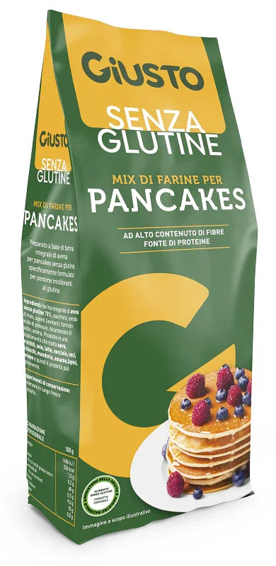 GIUSTO SENZA GLUTINE MIX PANCAKE 400 G - Farmaspeed