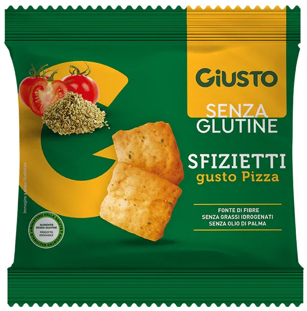 GIUSTO SENZA GLUTINE SFIZIETTI PIZZA 40 G - Farmaspeed