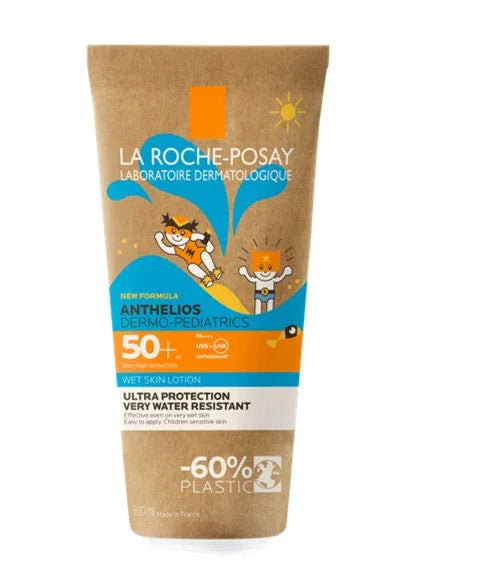 ANTHELIOS GEL PELLE BAGNATA BAMBINO 50+ 200 ML PAPERPACK - Farmaspeed