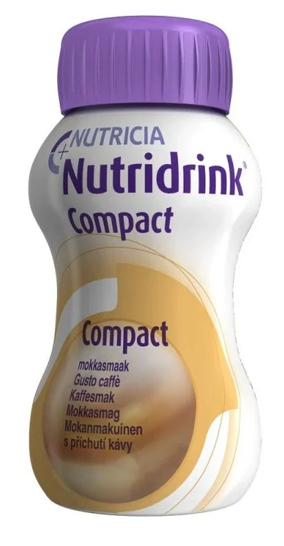 NUTRICIA NUTRIDRINK COMPACT GUSTO CAFFE' 4 BOTTIGLIE DA 125 ML - Farmaspeed