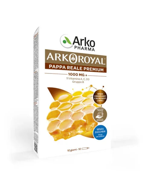 ARKOROYAL IMMUNITA' SENZA ZUCCHERO 10 FLACONCINI DA 15 ML - Farmaspeed