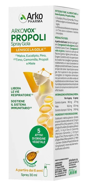ARKOVOX PROPOLI SPRAY 30 ML - Farmaspeed