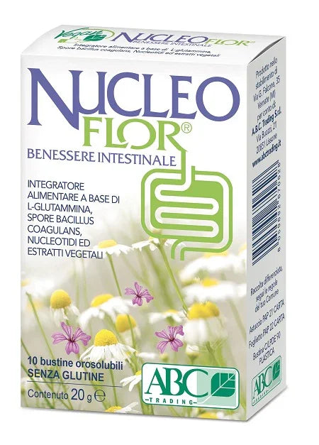 NUCLEOFLOR INTESTINO 10 STICKPACK DA 2 G - Farmaspeed