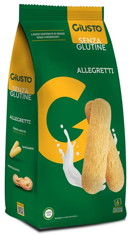 GIUSTO SENZA GLUTINE ALLEGRETTI 180 G - Farmaspeed
