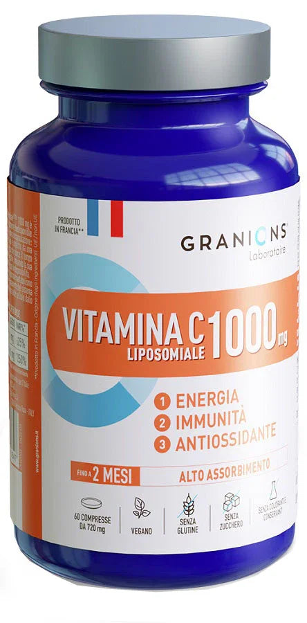 GRANIONS VITAMINA C LIPOSOMIALE 1000MG 60 COMPRESSE - Farmaspeed