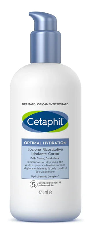 CETAPHIL OPTIMAL HYDRATION LOZIONE IDRATANTE RICOSTITUTIVA IDRATANTE CORPO 473 ML - Farmaspeed