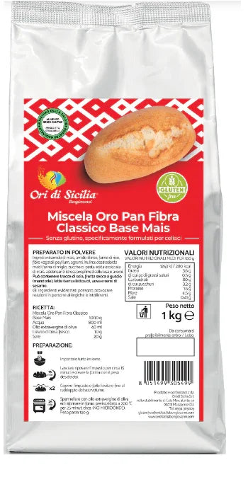 MIX ORO PAN BASE MAIS 1 KG - Farmaspeed