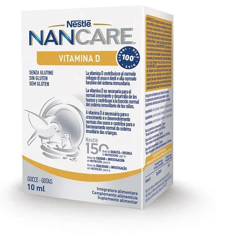 NANCARE VITAMINA D GOCCE 10 ML - Farmaspeed