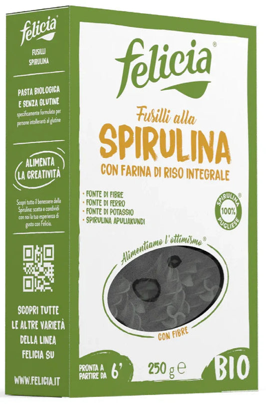 FELICIA FUSILLI SPIRULINA 250 G - Farmaspeed