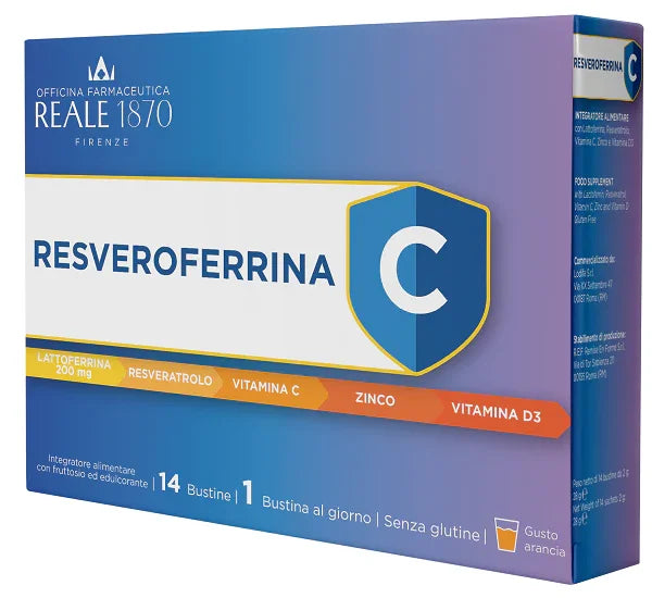 RESVEROFERRINA C 14 BUSTINE REALE 1870 - Farmaspeed