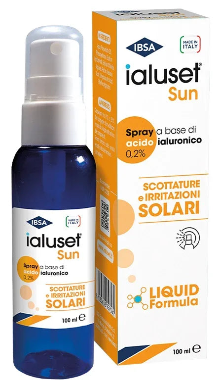 IALUSET SUN SCOTTATURE E IRRITAZIONI SOLARI SPRAY 100 ML - Farmaspeed