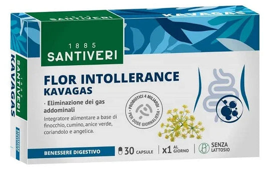 FLOR INTOLLERANCE KAVAGAS 30 CAPSULE - Farmaspeed