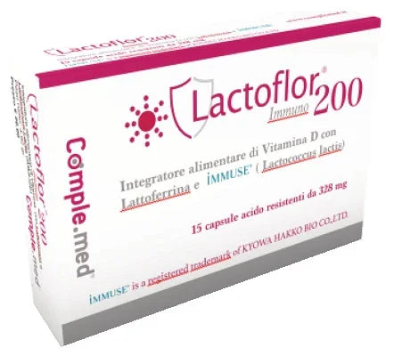 LACTOFLOR IMMUNO 200 15 CAPSULE - Farmaspeed
