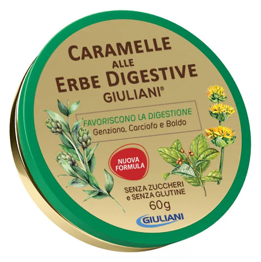 CARAMELLE DIGESTIVE SENZA ZUCCHERO NUOVA FORMULAZIONE 60 G - Farmaspeed