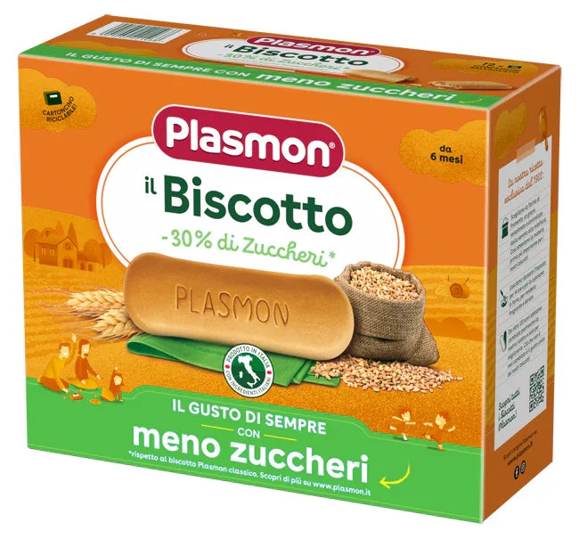 PLASMON BISCOTTI -30% ZUCCHERO 720 G - Farmaspeed