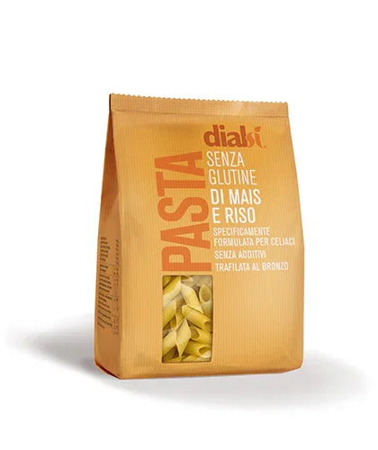 DIALSI' PASTA SENZA GLUTINE DI MAIS E RISO MEZZE PENNE 63 800 G - Farmaspeed