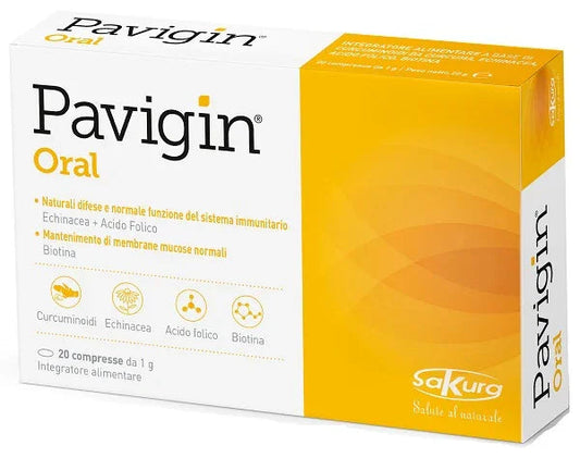 PAVIGIN ORAL 20 COMPRESSE - Farmaspeed