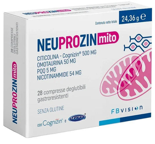 NEUPROZIN MITO 28 COMPRESSE GASTRORESISTENTI - Farmaspeed