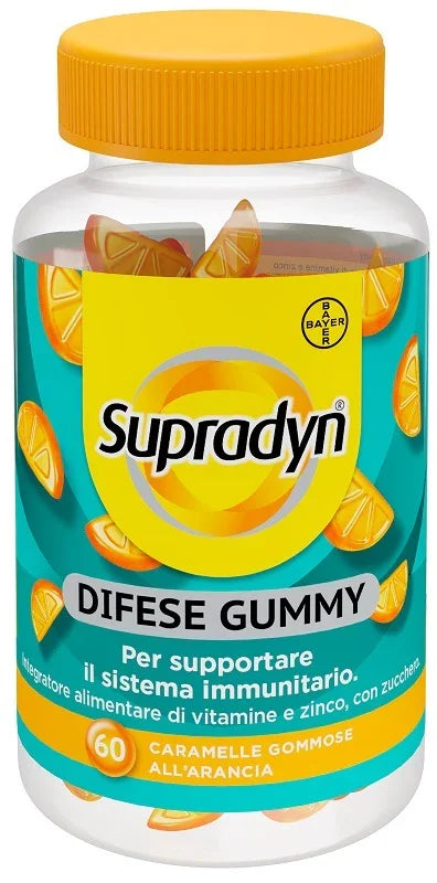 SUPRADYN DIFESE GUMMY 60 CARAMELLE - Farmaspeed