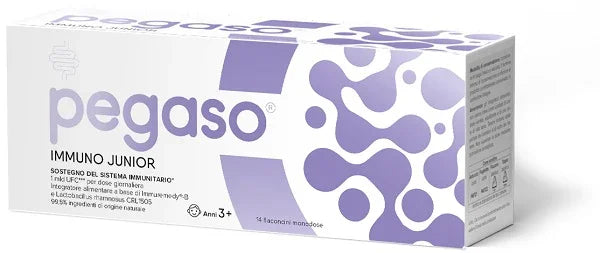 PEGASO IMMUNO JUNIOR 14 FLACONCINI DA 10 ML - Farmaspeed
