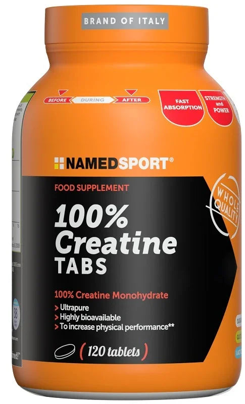 100% CREATINE TABS RB 120 COMPRESSE - Farmaspeed