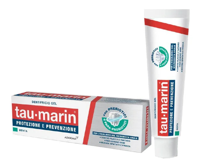 TAU MARIN DENTIFRICIO MENTA PROTEZIONE PREVENZIONE 75 ML - Farmaspeed