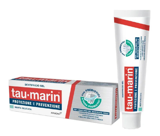 TAU MARIN DENTIFRICIO MENTA DELICATA PROTEZIONE PREVENZIONE 75 ML - Farmaspeed