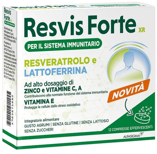 RESVIS FORTE XR 12 COMPRESSE EFFERVESCENTI - Farmaspeed