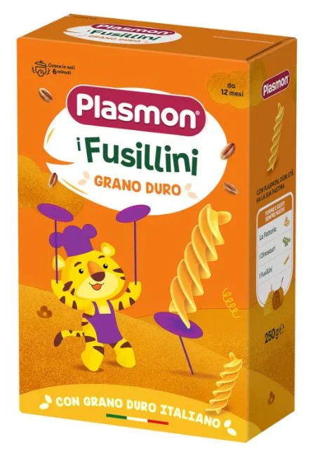 PLASMON PASTA FUSILLINI GRANO DURO 250 G - Farmaspeed