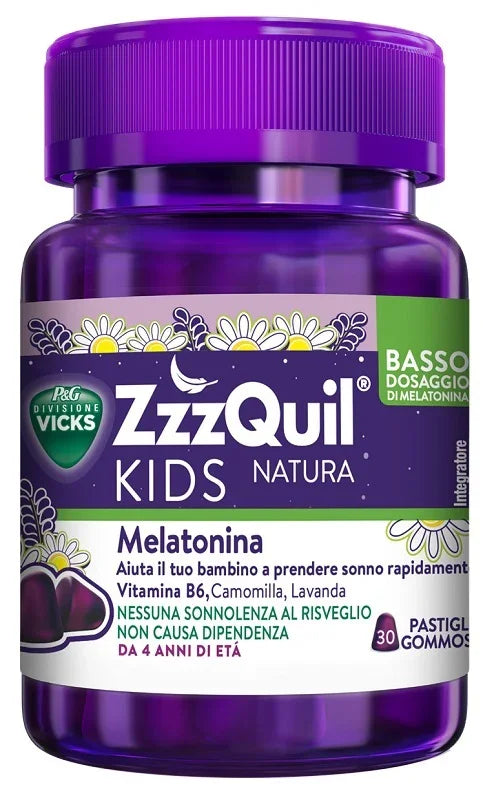 VICKS ZZZQUIL KIDS NATURA 30 PASTIGLIE GOMMOSE - Farmaspeed