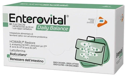 ENTEROVITAL DAILY BALANCE 10 FLACONCINI - Farmaspeed