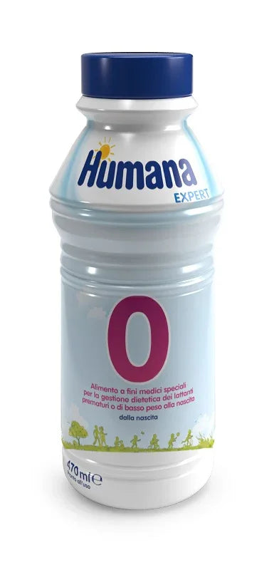 HUMANA 0 EXPERT 470 ML BOTTIGLIA - Farmaspeed