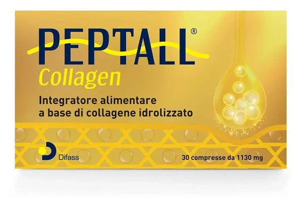 PEPTALL COLLAGEN 30 COMPRESSE - Farmaspeed