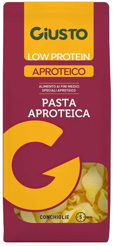 GIUSTO APROTEICO CONCHIGLIE 250 G - Farmaspeed