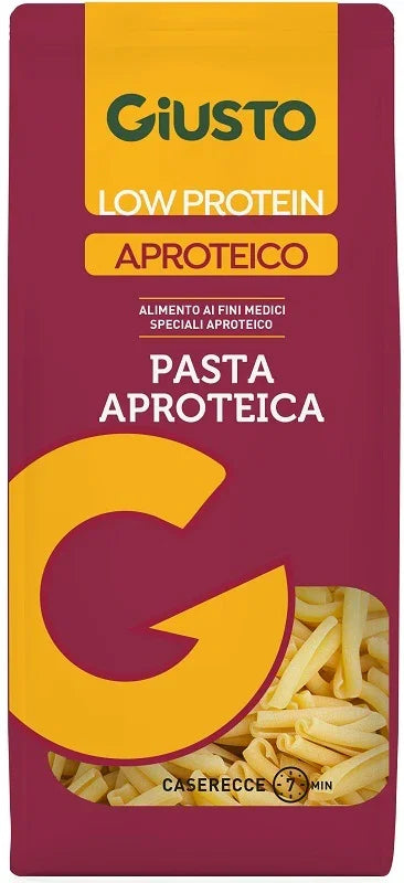 GIUSTO APROTEICO CASERECCE 250 G - Farmaspeed