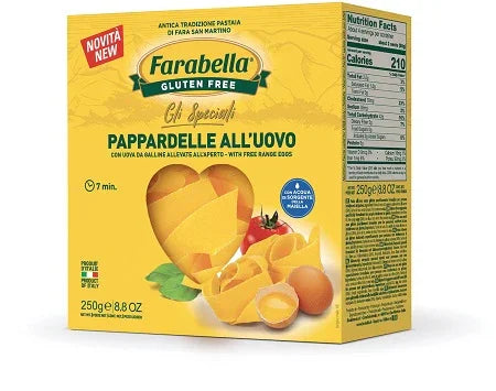 FARABELLA PAPPARDELLE ALL'UOVO 250 G - Farmaspeed