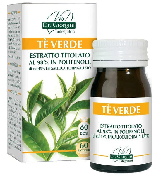 TE VERDE ESTRATTO TITOLATO 30 G 60 PASTIGLIE - Farmaspeed