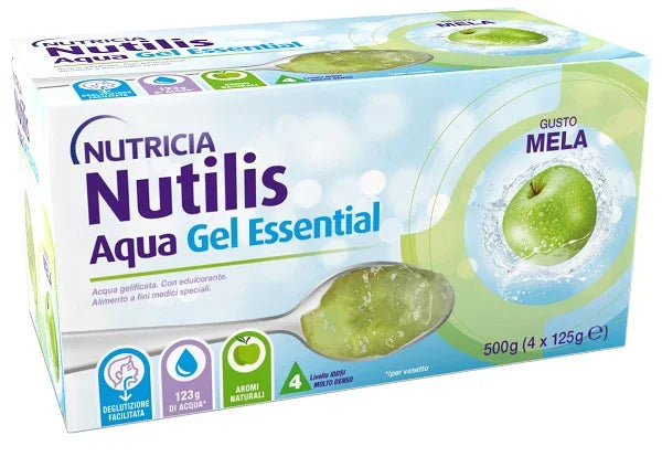 NUTILIS AQUA GEL MELA 4 PEZZI DA 125 G - Farmaspeed