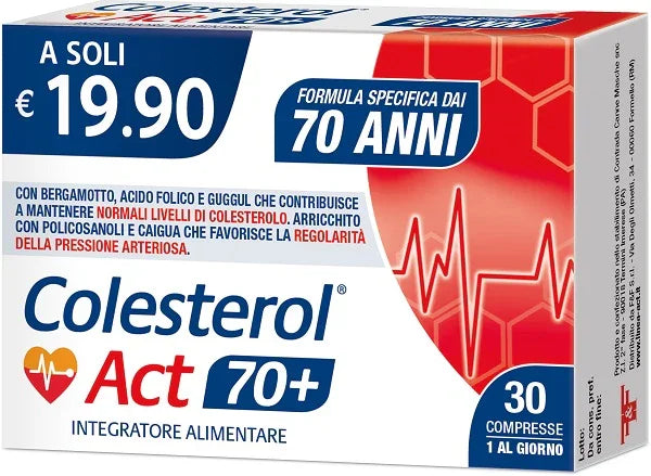 COLESTEROL ACT 70+ 30 COMPRESSE - Farmaspeed