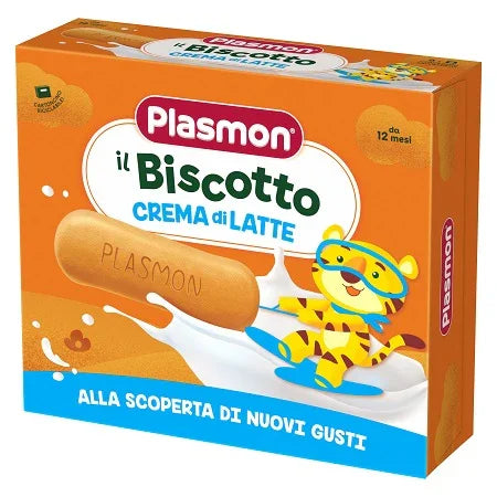 PLASMON BISCOTTO CREMA LATTE 8 PEZZI DA 40G - Farmaspeed