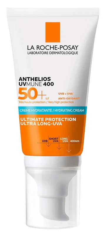 ANTHELIOS UVMUNE CREMA IDRATANTE SPF50+ SENZA PROFUMO 50 ML - Farmaspeed