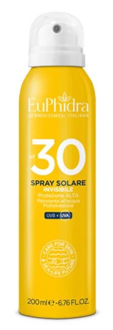 EUPHIDRA KALEIDO SPRAY INVISIBILE SPF30 200 ML - Farmaspeed