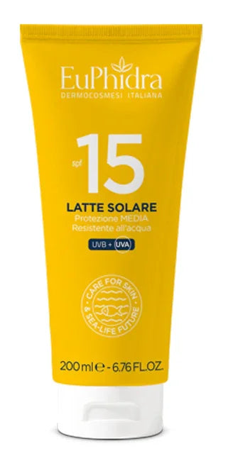 EUPHIDRA KALEIDO LATTE SOLARE SPF15 200 ML - Farmaspeed
