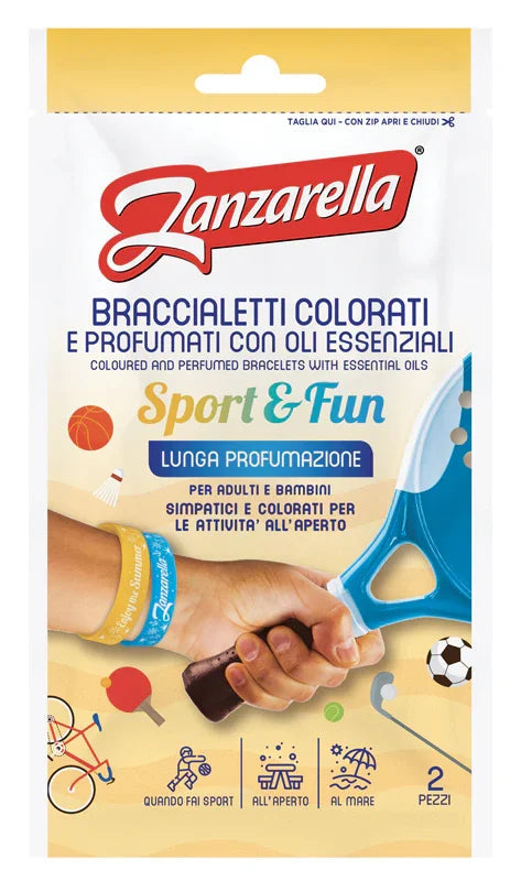 ZANZARELLA BRACCIALETTI SPORT&FUN 2 PEZZI - Farmaspeed