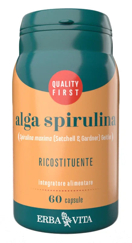 ALGA SPIRULINA 60 CAPSULE - Farmaspeed