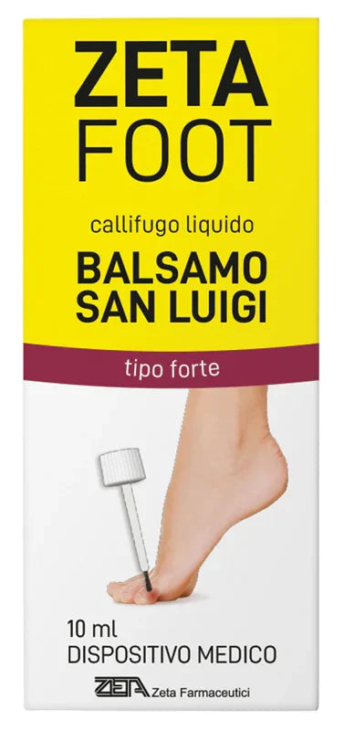 ZETAFOOT CALLIFUGO LIQUIDO BALSAMO SAN LUIGI 10 ML - Farmaspeed