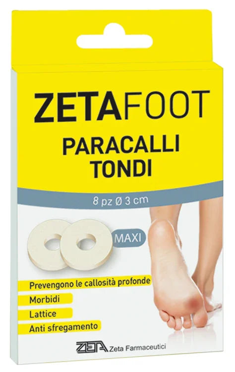 ZETAFOOT PARACALLO GRANDE TONDO LATTICE 8 PEZZI - Farmaspeed