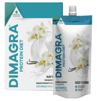 DIMAGRA PROTEIN DIET VANIGLIA 7 PEZZI DA 220 G - Farmaspeed