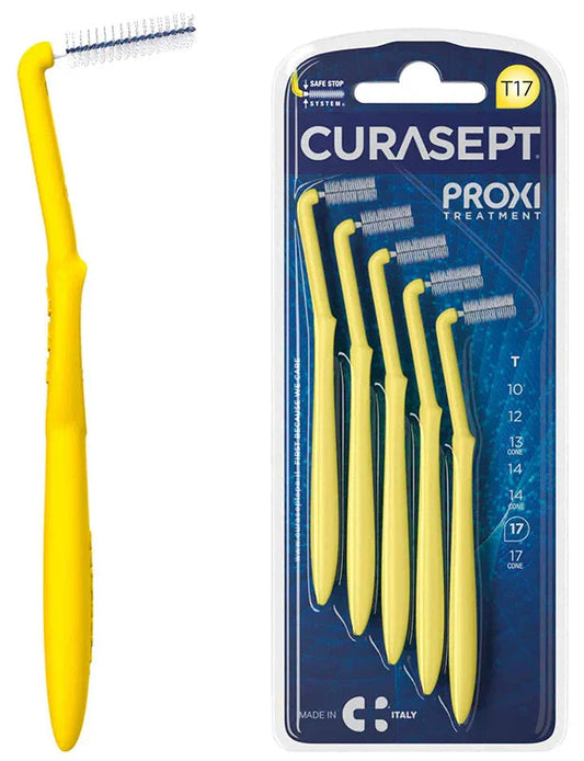 CURASEPT PROXI T17 GIALLO/YELLOW 6 PEZZI - Farmaspeed