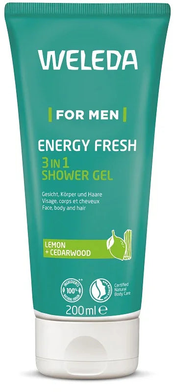 WELEDA FOR MEN ACTIVE FRESH 200 ML - Farmaspeed